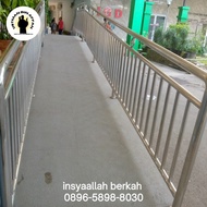 pagar rumah minimalis Stainless/ pagar rumah sakit Stainless/Custom buat pagar Harga Permeter/bisa c