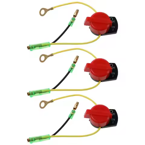 3Pcs 36100-ZE1-015 Engine On Off Stop Switch 36100-883-005 36100-ZH8-W41 GX160 Low Oil Alert Sensor 