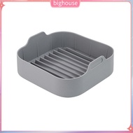  Non Stick Fryers Basket Mat Multifunctional Silicone Square Food Safe Air Fryers Pot for Kitchen