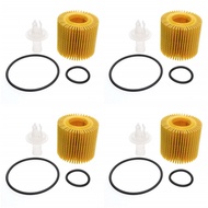 4X Engine Oil Filter for Prius 1.8L 04152-YZZA6 / 04152-B1010 / 04152-YZZA7 / 04152-40060