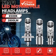 XIAPI LED H4 P15D CSP  / /  Lampu Utama LED Motosikal H4 P15D Lensa CSP Putih Kuning Tinggi Rendah