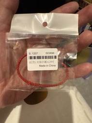 周大福紅色手繩