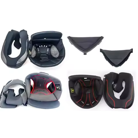 For AGV Helmet Accessories K1/K1s K3SV K5 Full Helmet Liner Liner Air Duct Chin Net Nose Guard