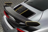 詢問客服核對車型報價/保時捷991Turbo S尾翼Top car正品碳纖維，正品