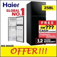 [FAST SHIPPING] Haier 258L / 240L Refrigerator HRF-238H 258H 2 Door Fridge Energy Saving Peti Sejuk