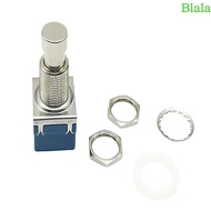 Blala 5Pcs Guitar Effect Pedal 3PDT Footswitch 9 Pin Latching Stomps Push Button Switch