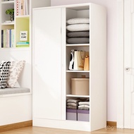 W-8&amp; Small Household Wardrobe Bedroom Small Apartment Rental Rice Assembly Home Push-Pull Rental Room Rental Wardrobe Si