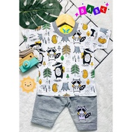 Baby boy clothes set with ANIM4L character motif, baby age 3 to 15 months. Max BB 10 kg