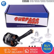 SURPASS HOBBY 2814 C3536 910KV 1050KV 1300KV 1500KV 14 Poles Brushless Motor สำหรับเครื่องบิน RC Fixed-Wing เครื่องร่อนเครื่องบิน