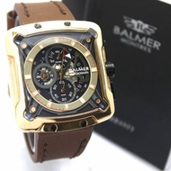 Original Balmer 7982 Cronograp Watch, Official Guarantee - Original Watch, Brown Strap
