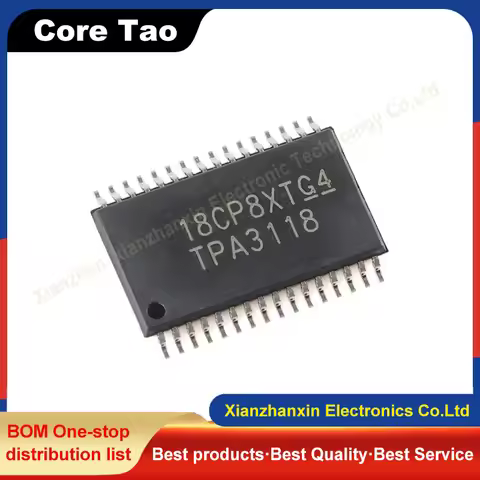5pcs/lot TPA3118D2DAPR TPA3118D2 TPA3118 HTSSOP-32 Mono Class D audio amplifier chip