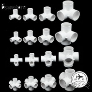 BSUNSTORE Pipe Connector Pipe Fittings Stereoscopic 20mm 25mm 32mm 50mm PVC