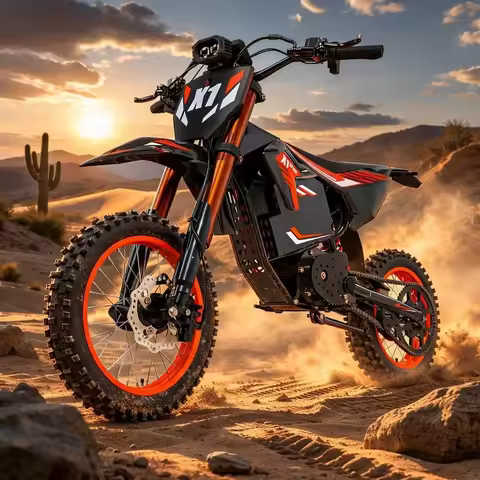 Electric Dirt Bike for Adults Teens 4500W Peak 60V 28.8Ah Battery Up to 60 Miles 50MPH Electric Moto