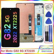 Tested New LCD for Motorola Moto G82 5G XT2225 LCD Display Touch Screen Digiziter Replacement for Mo