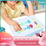 keaostore SIXRUN 268 Pcs Transparent Educational Light Table Toys with ABC Letters and Numbers for K