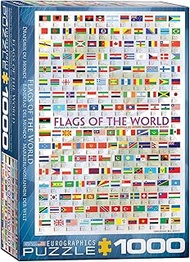 EuroGraphics Flags of The World Puzzle (1000-Piece) (6000-0128)