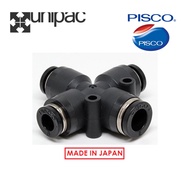 Pneumatic Fitting Pisco Tube Fitting Reducing Cross PZC