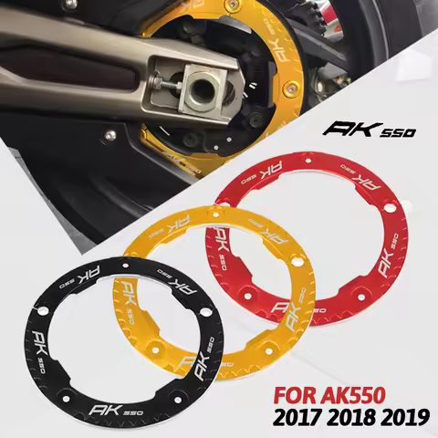 for motorcycle Aluminum cnc accessories ak550 transmission belt pulley protective cover for kymco ak