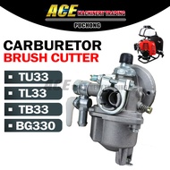 Carburetor TL33 / TB33 / TU33/ BG330 Brush Cutter Mesin Rumput Brush Cutter Carburetor