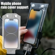 MOTUS WATERPROOF TRANSPARENT MOTOR PHONE COVERS RAIN PROOF BIKE PHONE COVER BICYCLE PHONE POUCH BAG 