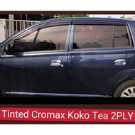 [N0 C0D] TINTED CROMAX KOKO TEA2PLY GELAP 85(VLT15) Tinted KeretA/Car Window Film / tinted / tinted 