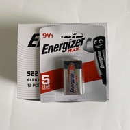 Energizer Energizer 9V Battery Alkali Cube Malaysia 6LR61 522 Multimeter Instrument Battery