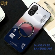 HP Casing Samsung A07 Softcase Glass Glossy Samsung A07 Case Samsung A07hp - K82