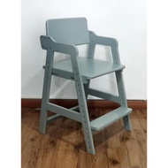 莫蘭迪灰色兒童餐椅小學生學習椅寫字椅家用可升降實木椅子書桌椅