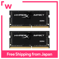Kingston Laptop Memory DDR4 3200MHz 16GBx2 HyperX Impact CL20 1.2V Unbuffered SODIMM HX432S20IB2K2 / 32