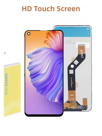LCD For Tecno Camon 17 CG6 CG6j LCD Display Touch Screen Digitizer Assembly Panel Replacement Camon 