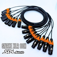CHANEL Cable Audio/ cable Snake 8x XLR Female To XLR Male snake 8 Channel SPLAudio STANDARD JAPAN XL