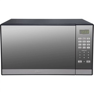 Oster 1.3 Cu. ft. Stainless Steel with Mirror Finish Microwave Oven with Grill MDLZ