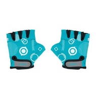 GLOBBER - 幼兒單車/滑板車手套 - 藍綠色/形狀圖案