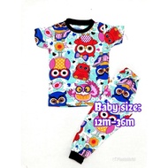 PYJAMAS OWL(BURUNG HANTU)