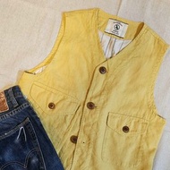 日版AIGLE Vintage Outdoor Vest 復古 背心 戶外馬甲 麻質 日本購 Buy in Japan