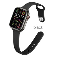 Slim Silicone Strap For Apple Watch/iWatch Series 1/2/3/4/5/6/7/8/9/10/11/SE/Ultra/Ultra2/Ultra3 Siz