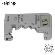 AIPING Digital Battery Tester, ABS Housing Universal Compatibility Digital Battery Checker, Small Si