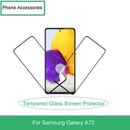 For Samsung Galaxy A72 Cellphone Tempered Glass Screen Protector Accessory Parts