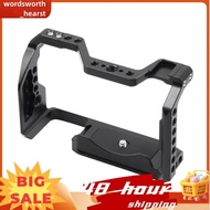 Full Camera Cage Rig Protective Frame Case for A6700 DSLR Camera Expansion Stabilizer Video Film Mov