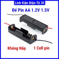 AA battery holder 1.2V 1.5V without cover can hold 1 super durable AA battery