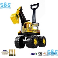 Mainan Anak Mobil Beko dorong SHP SBS 712 Traktor/MPS 770 SNI free helm - mobilan bisa dinaiki murah
