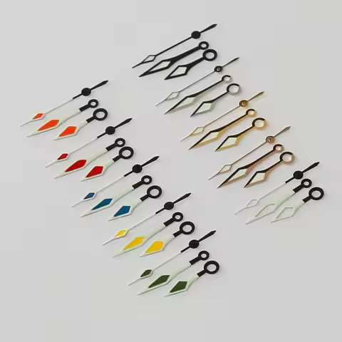More Color Super C1C3 Mixed Green Luminous Fit NH34 35 36 38 70 Movement SKX007 Watch Hands