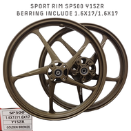 SPORT RIM YAMAHA Y15ZR Y16ZR Y125ZR SP500 MUTAKIN & ENKE1 5 BATANG FULL CHOP SP 500 RCB PATTERN RACI
