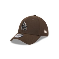 New Era หมวกรุ่น LOS ANGELES DODGERS WALNUT BLACK STONE MOSS 39THIRTY CAP