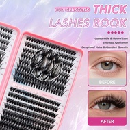 30d+40d+50d+60d False Eyelash Extension Set Single Hair Cluster Clusters 640 C4k7