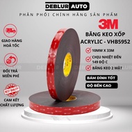 VHB 3M 5952 super sticky double-sided tempered tape, high adhesion, good elasticity - De blur