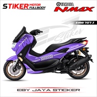 STIKER MOTOR NMAX FULL BODY GLOSSY SIAP PAKAI-STIKER DECAL BISA PAKAI SEGALA JENIS NMAX-EMB707