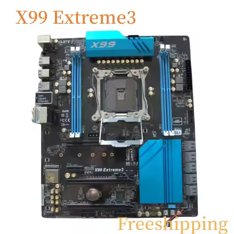 For Asrock X99 EXTREME3 Motherboard 64GB LGA 2011-V3 DDR4 ATX Mainboard 100% Tested Fully Work