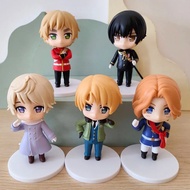 5pcs/set Hetalia Axis Power Anime Figure Feliciano Vargas Hetalia World Stars PVC Action Figure 9CM 