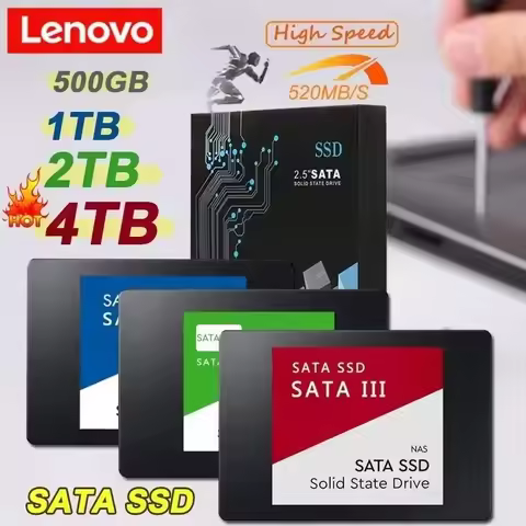 Lenovo 4TB Solid State Disk SSD 880 EVO 500G 1TB 2TB Internal HDD Hard Drive Sata3 2.5 Inch For Lapt